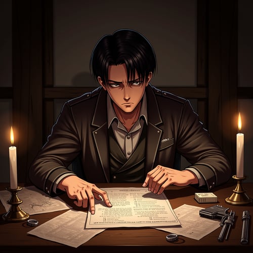 Levi Ackerman - Attack on Titan by weriputra5 on Tensor.Art