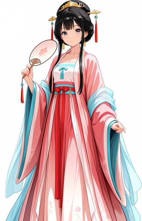 漢服/Hanfu (anima,XL,ill,Pony) by miaomiao on Tensor.Art