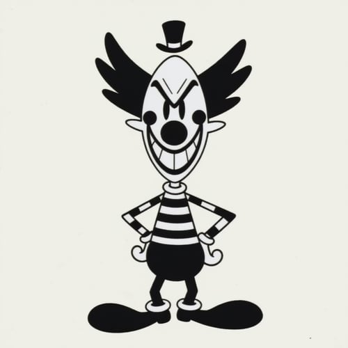 Rainbow the Clown/Mr. Mime by nickyramone on Tensor.Art