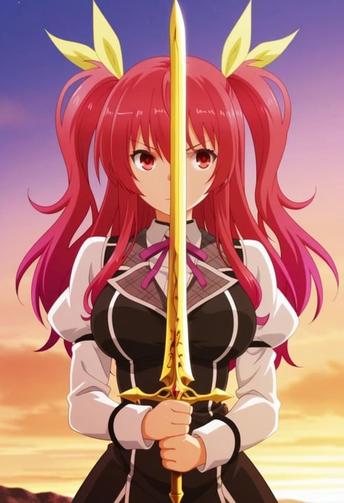 Stella Vermillion (Chivalry of a Failed Knight) by Ttan on Tensor.Art