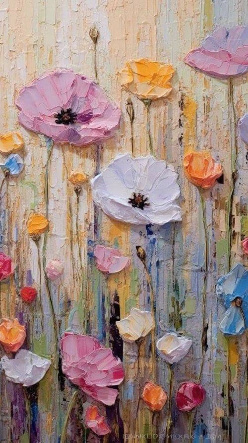 Acrylic Paint Impasto technique by H.M (Areuyttez Namhto) on Tensor.Art