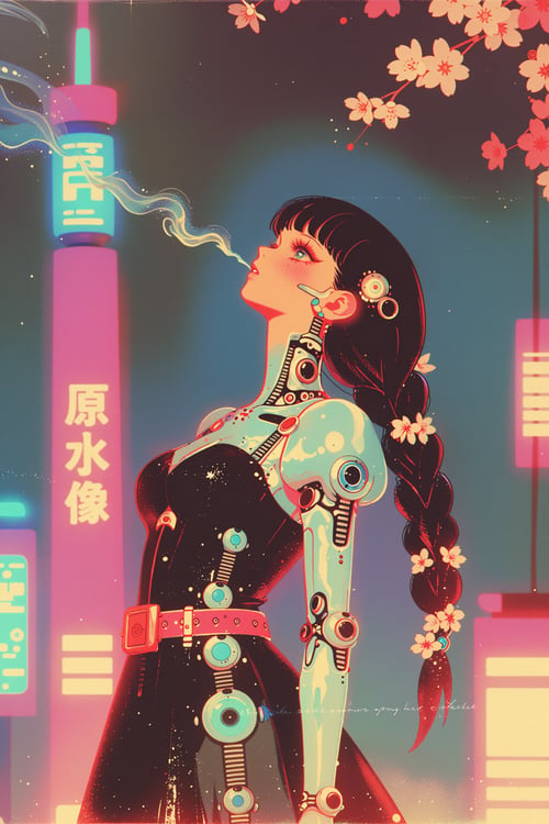 RetroAnime_Glow by Nova on Tensor.Art