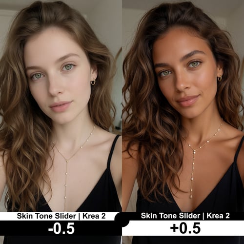 Skin Tone Slider | Krea 2 by Ai Art Vision on Tensor.Art