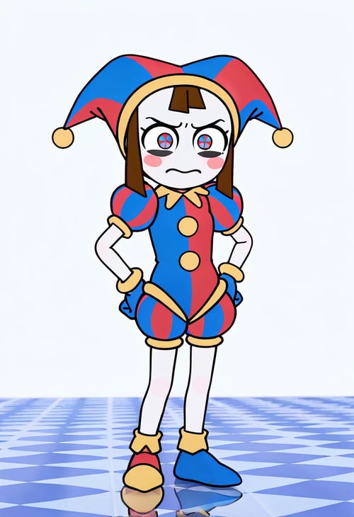 Pomni (The Amazing Digital Circus/TADC/Hornstromp by user_874754251056777575 on Tensor.Art