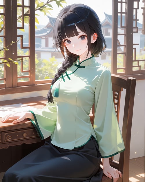 Republican-era China school uniform [Anima] by luxiaoai on Tensor.Art