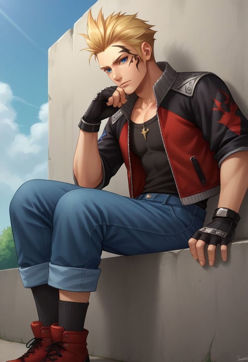 Zell Dincht - Final Fantasy VIII by PetersonAi on Tensor.Art