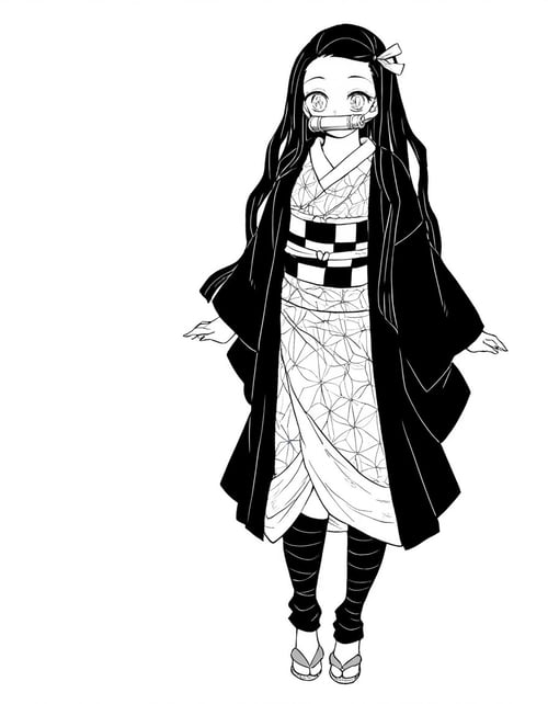 Kamado Nezuko (Demon Slayer) [Manga version] by R0NZ4G4 on Tensor.Art