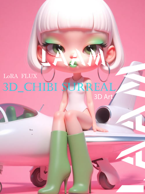 flux-lora_3D_CHIBI_SURREAL by Laam on Tensor.Art
