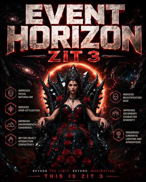 Event Horizon  by Electric Dreams on Tensor.Art
