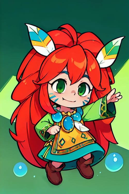 Popoi (Secret of Mana) by KitsuneGirl on Tensor.Art