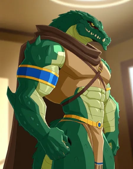 Sobek (Egyxos) (NoobAI) (AD) by user_720431629750874608 on Tensor.Art