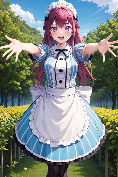 Makuzawa Ouka 幕澤桜花 / Megami no Cafe Terrace by h_madoka on Tensor.Art