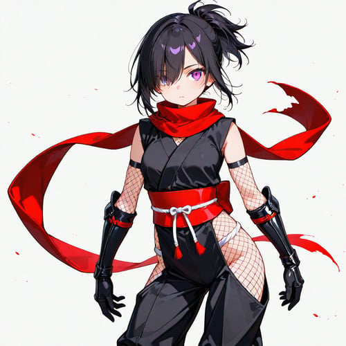 オリジナルAIキャラ Ninja Girl [Takamura Kaede] 鷹村 楓 by スライムナイト on Tensor.Art