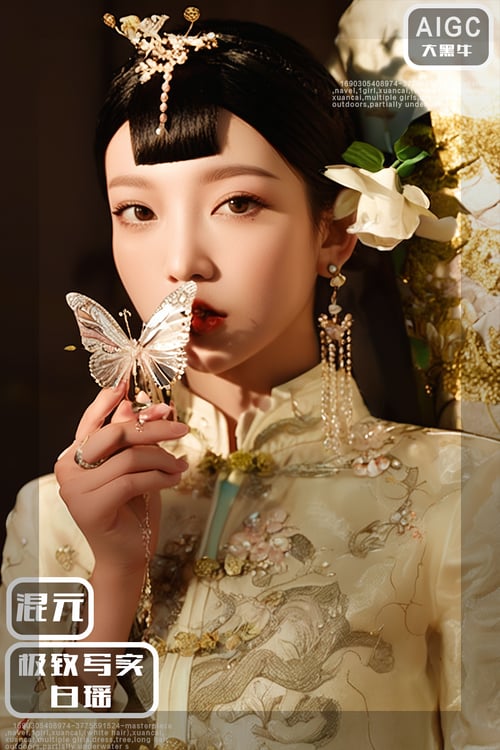 混元极致写实-白瑶 by 大黑牛AI on Tensor.Art