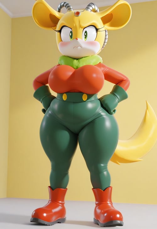 Thunderbolt the Chinchilla - (Sonic) by BassVelvet2j378 on Tensor.Art