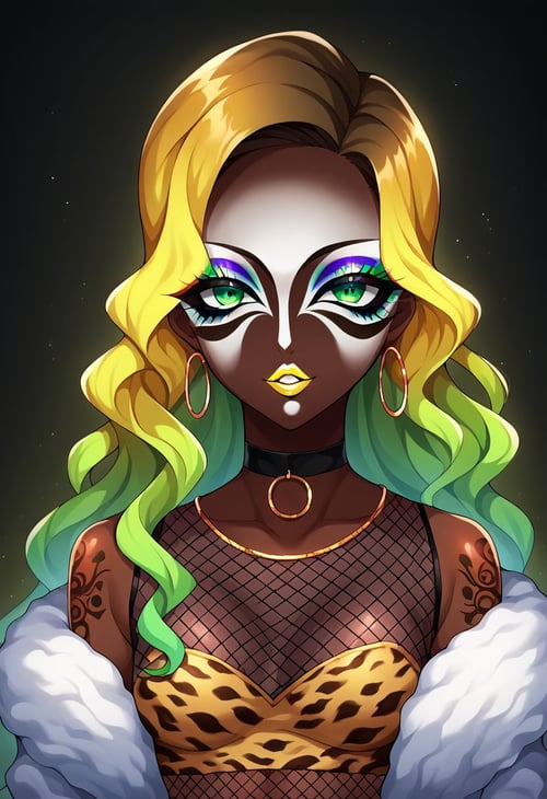 Concept: Manba (Gyaru/Ganguro/Yamanba) by K-12930312 on Tensor.Art