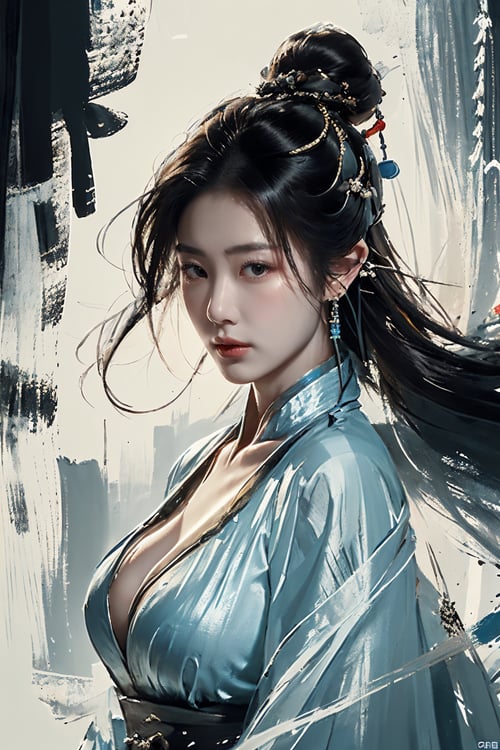 水墨古风-水墨国风lora by 小资AI画廊 on Tensor.Art