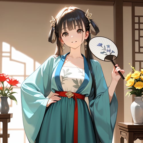 漢服/Hanfu (anima,XL,ill,Pony) by miaomiao on Tensor.Art