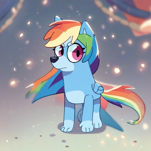 Bluey Style by Touch Night on Tensor.Art