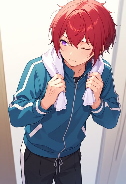 Tsukasa Suou - Ensemble Stars! - Illustrious by Min on Tensor.Art