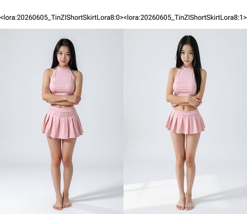 20260605_TinZIShortSkirtLora 超短裙 by 天TIN on Tensor.Art