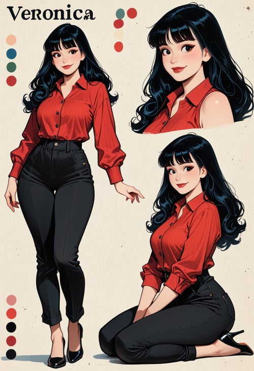 Character Sheet by inknoir on Tensor.Art