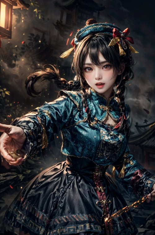 古装僵尸少女-flux1.0 by ai老头 on Tensor.Art