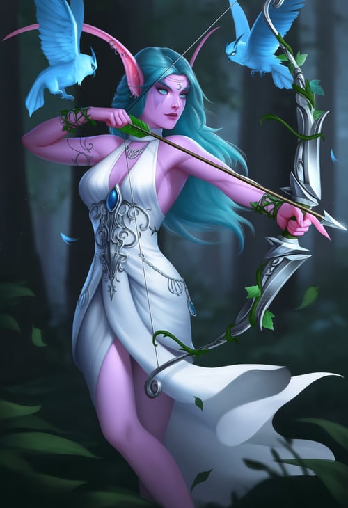 Tyrande Whisperwind [Anima] by DuglasKele on Tensor.Art