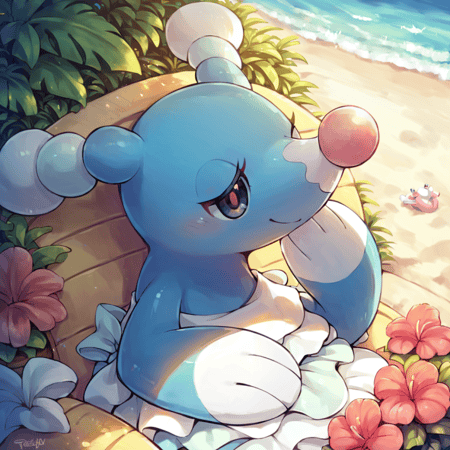 Brionne (Pokémon) PonyXL LoRA by ArtyEmolga (OLD) on Tensor.Art