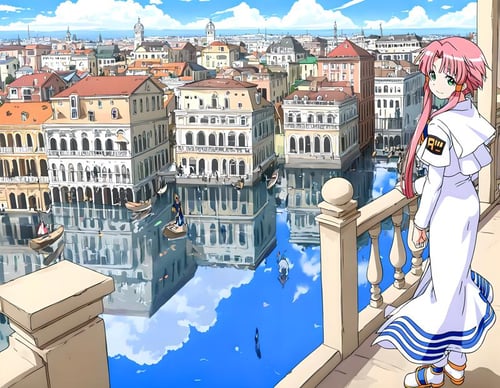 mizunashi akari/水無 灯里(Aria the Animation) by user_758259292217423395 on Tensor.Art