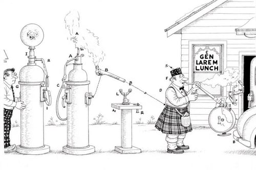 Rube Goldberg 1 CapD6Cos5 2025-02-10 23:04:13 by NobodyButMeow on Tensor.Art