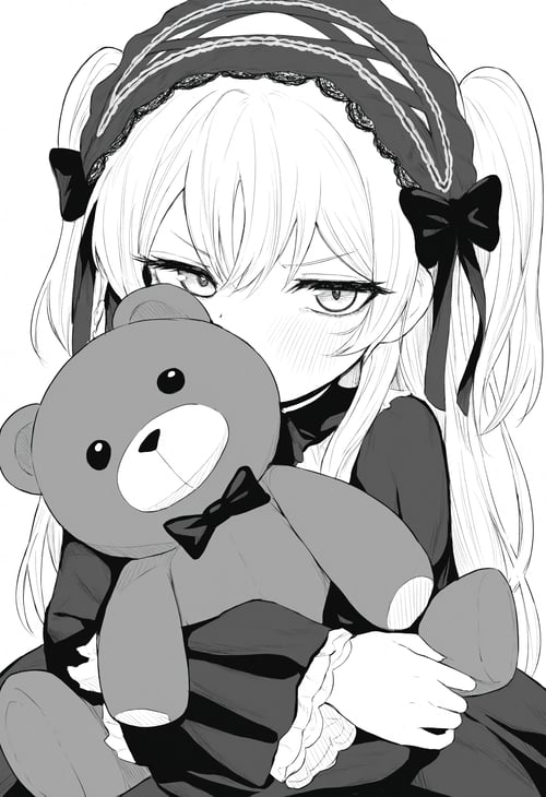 MonochromeArt - (NoobAI EPS 1.1) by ShadowxArt on Tensor.Art