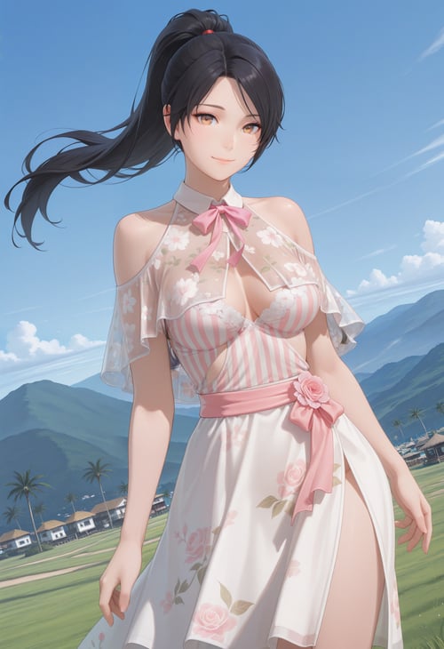 プランタンロゼ / Printemps Rose - DOAXVV Outfit (Illustri by reprinter on Tensor.Art