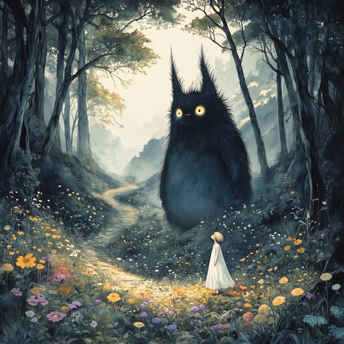Dark Ghibli Fairytales by Synthwave on Tensor.Art