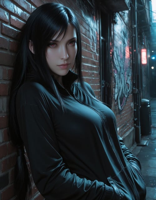 Tifa Lockhart (Final Fantasy VII) - BloodRedKittie by Ttan on Tensor.Art