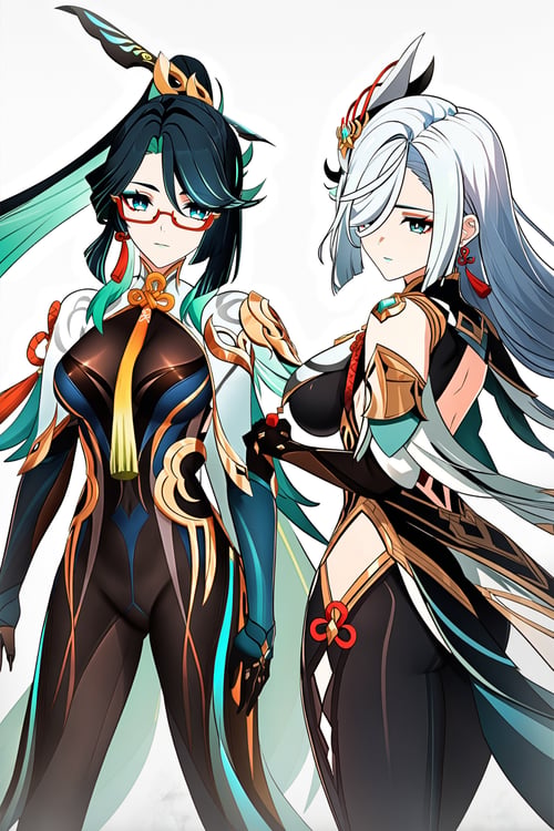 (A3|Pony|Kohaku)SDXL_Lora-仙人师徒仨(全服装):闲云&申鹤&甘雨-原神 by Tangerboom on Tensor.Art