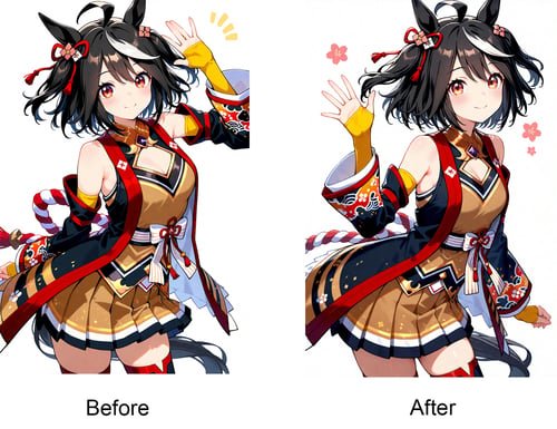 动漫角色画风优化 Anime Character Art Style Optimization by wxbest001 on Tensor.Art