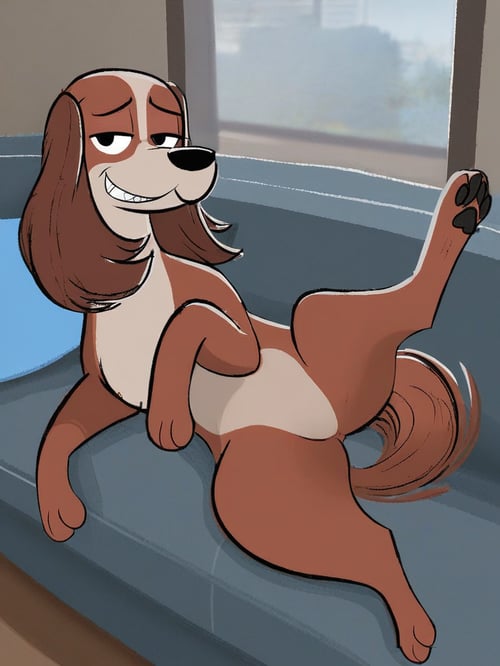 Wanda Saluki Illustration  by Xposing_Organisms on Tensor.Art