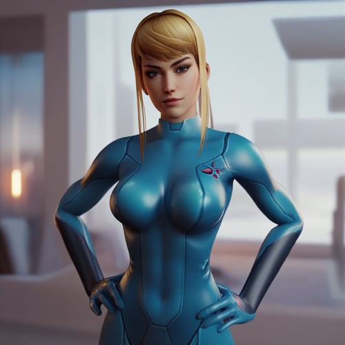 Zero Suit Samus by Awawa on Tensor.Art
