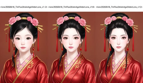 20260618_TinFlux2kleinAgeSliderLora_v1年龄滑块 by 天TIN on Tensor.Art
