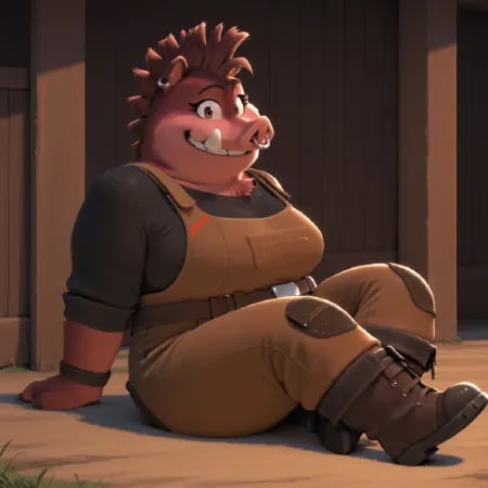 Pigtail_[The Bad Guys 2] by user_720431629750874608 on Tensor.Art