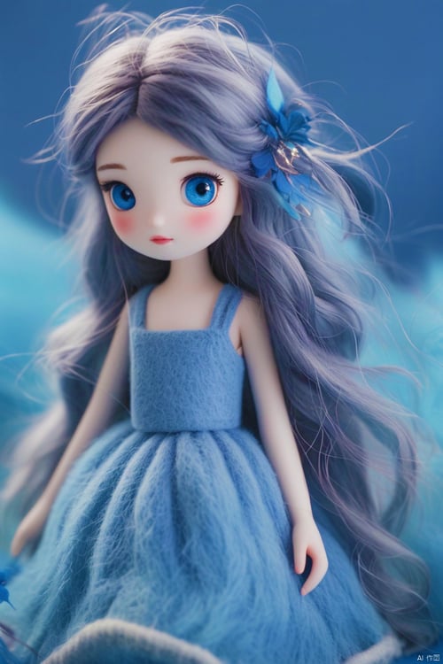 秘境女孩3d插画-毛毡风格 by 不萌 on Tensor.Art