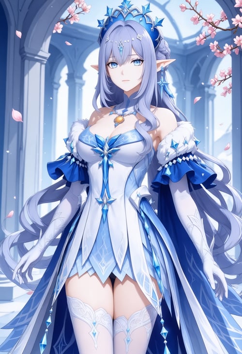 冰之女皇-原神-Illustrious光辉 by 云落 on Tensor.Art