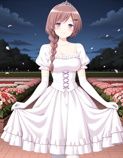 A Kiss for the Petals - Kaede Kitajima -Commission by miaomiao on Tensor.Art
