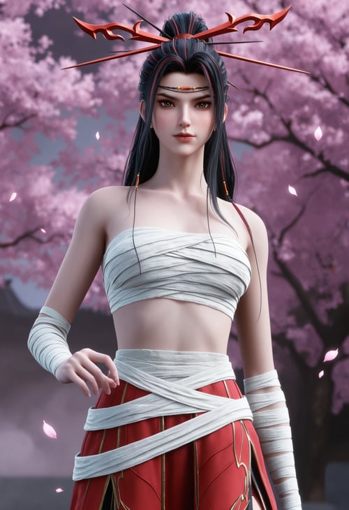 邪花侯 算是两套服装-国漫-Illustrious光辉 by 云落 on Tensor.Art