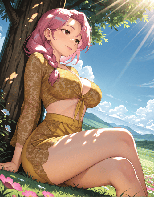 【COSTUME】Sheer Boho Set by reprinter on Tensor.Art