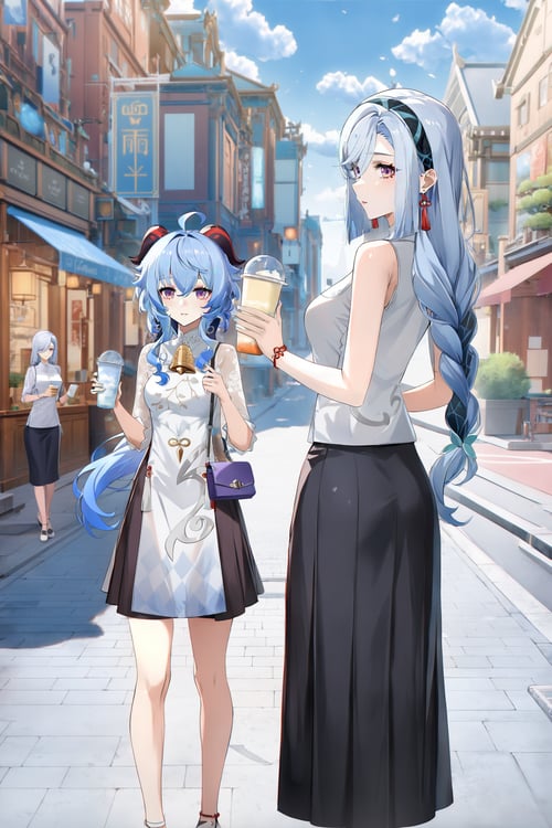 (A3|Pony|Kohaku)SDXL_Lora-仙人师徒仨(全服装):闲云&申鹤&甘雨-原神 by Tangerboom on Tensor.Art