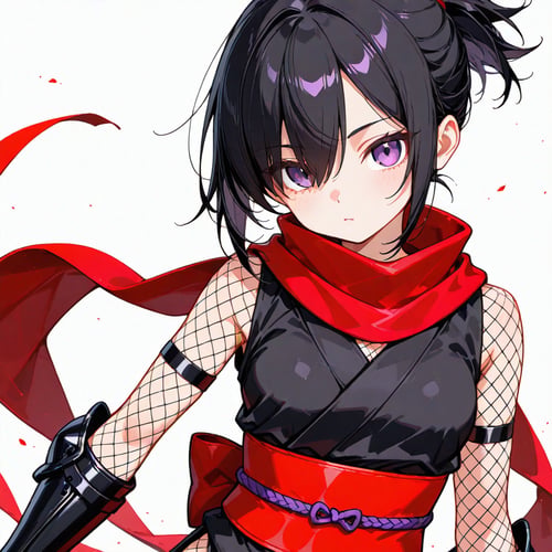 オリジナルAIキャラ Ninja Girl [Takamura Kaede] 鷹村 楓 by スライムナイト on Tensor.Art