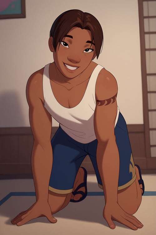 David Kawena (Lilo & Stitch) - Comission LoRA Pony by KillerUwU13_AI on Tensor.Art