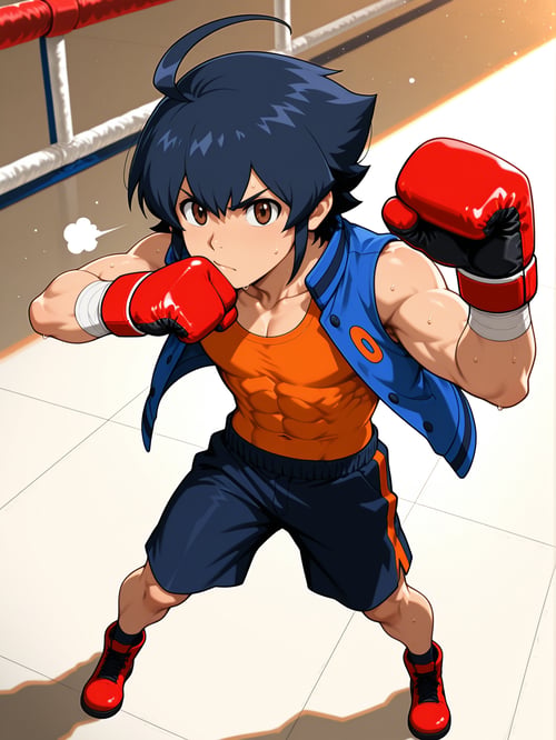 Hiro Oozora | Danball Senki by GyakuImpact on Tensor.Art
